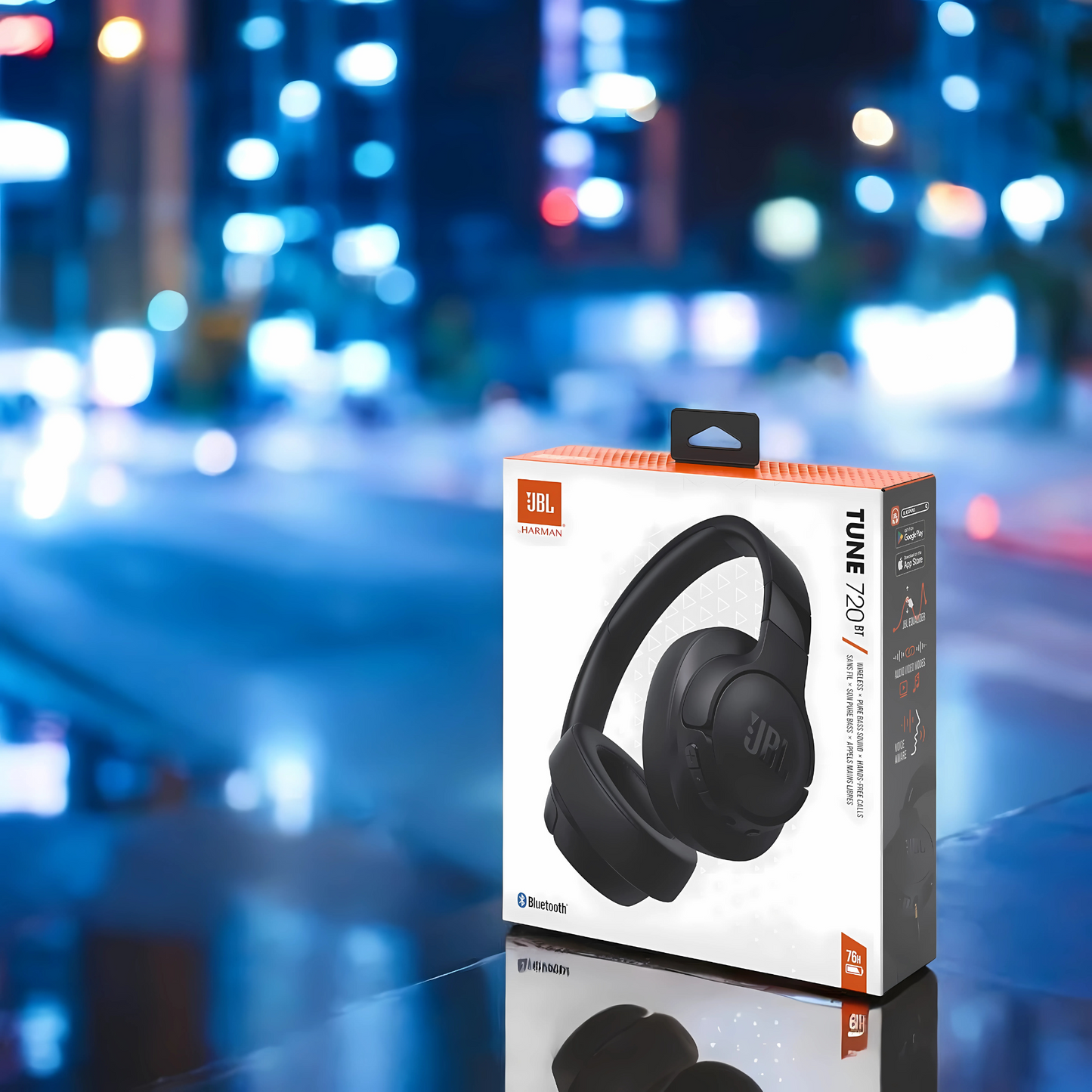 Auriculares Inalámbricos Bluetooth JBL Tune T720 bt 40mm