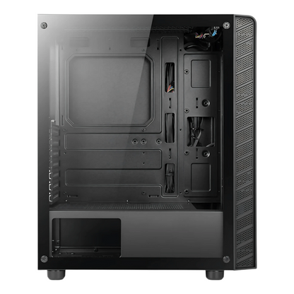 Gabinete Compacto Azza Prime Csaz-360 Ventana Vidrio Templado