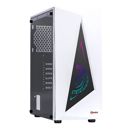 Gabinete Gaming Marvo Ca-119 Panel RGB Mid Tower Atx