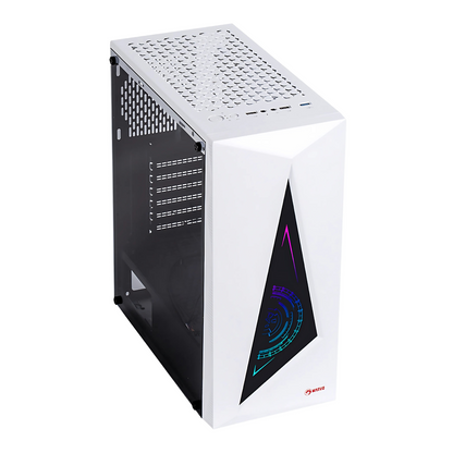 Gabinete Gaming Marvo Ca-119 Panel RGB Mid Tower Atx