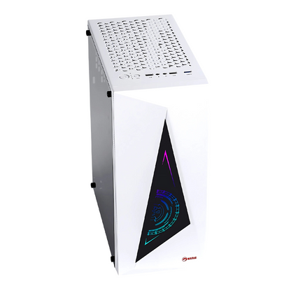 Gabinete Gaming Marvo Ca-119 Panel RGB Mid Tower Atx