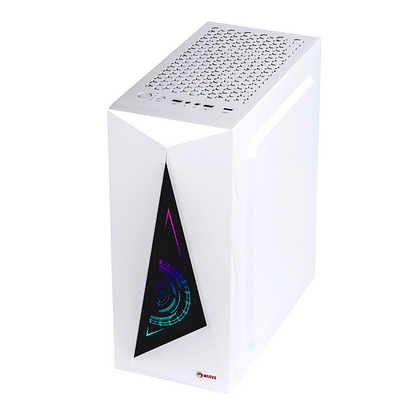 Gabinete Gaming Marvo Ca-119 Panel RGB Mid Tower Atx