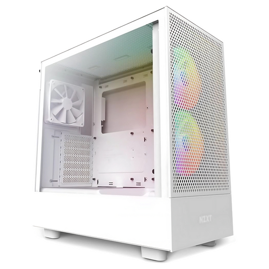 Gabinete Medio Compacto Nzxt H5 Flow Rgb Ventana Vidrio Templado