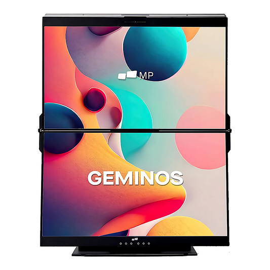 Monitor Doble Mobile Pixels Geminios 24''x2 FHD Ajustable