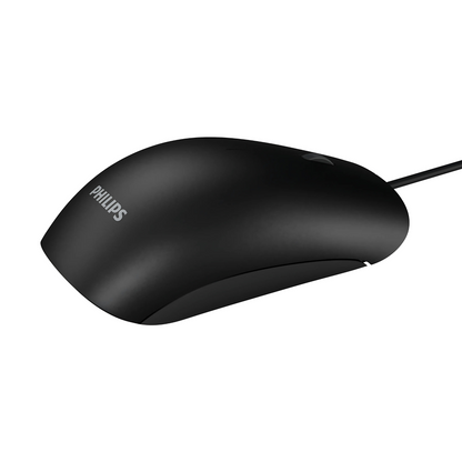 Mouse Ambidiestro Usb Philips 1000dpi