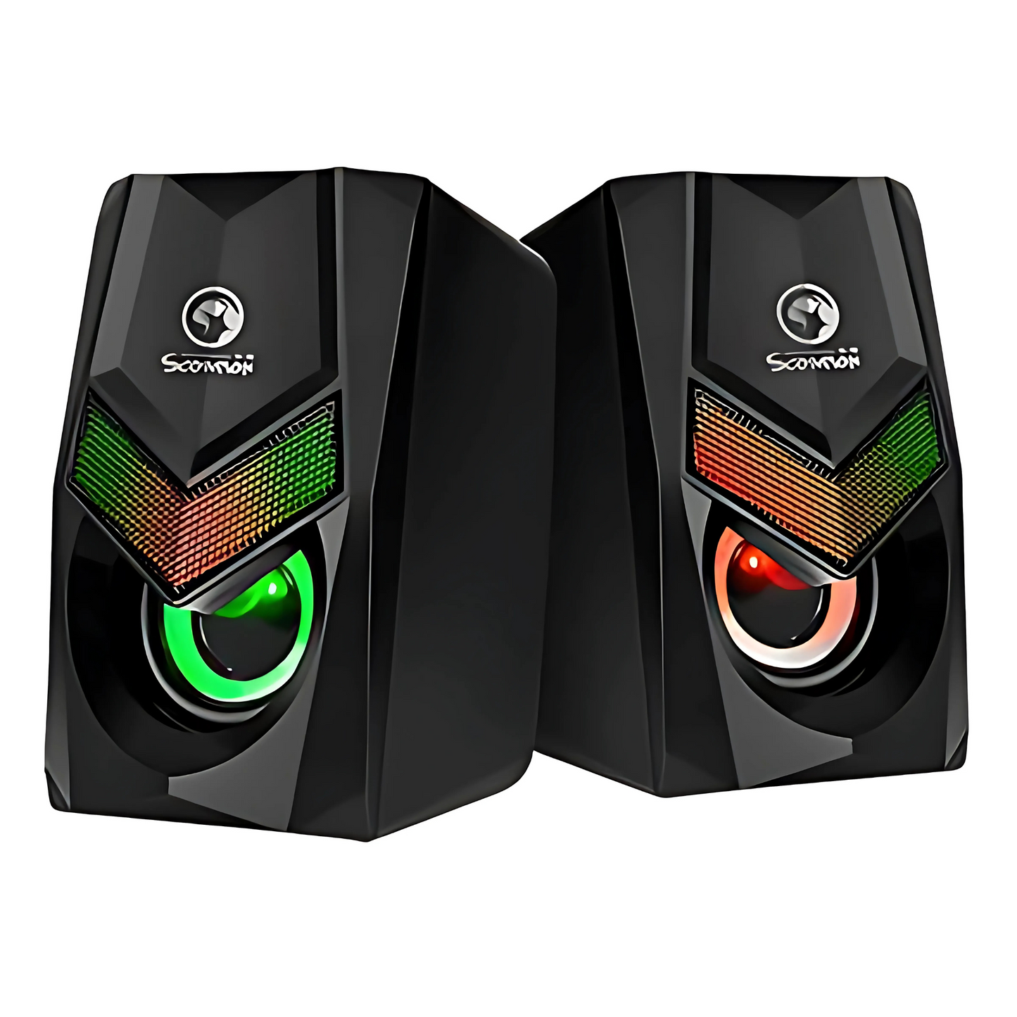 Parlantes Gaming Usb Pc Marvo Sg-118 Led 6w