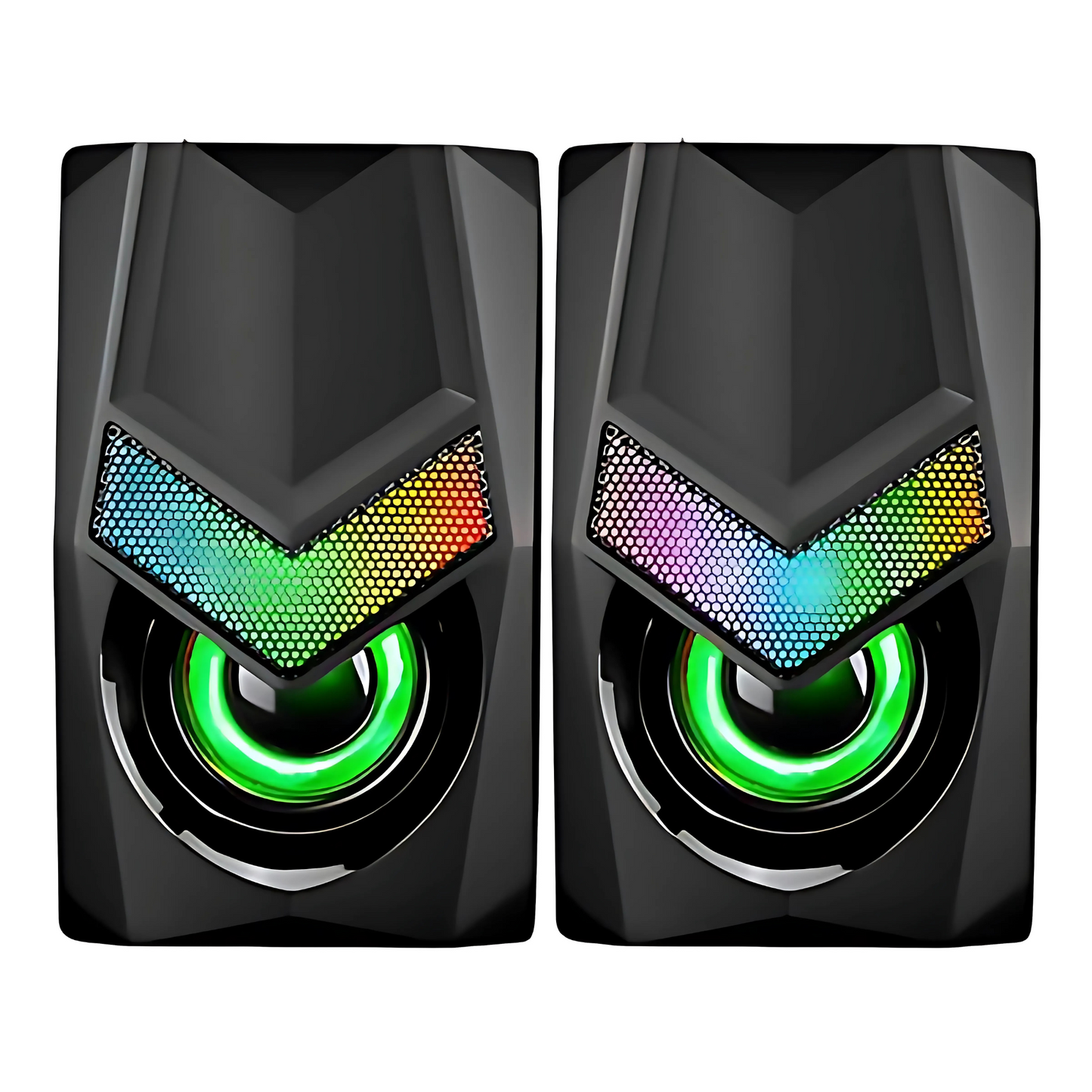 Parlantes Gaming Usb Pc Marvo Sg-118 Led 6w