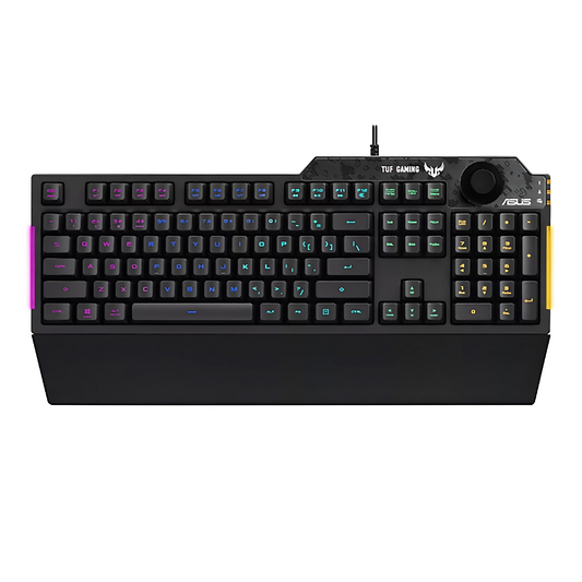 Teclado Gaming Asus Tuf K1 Usb 1000hz 5 Zonas Rgb