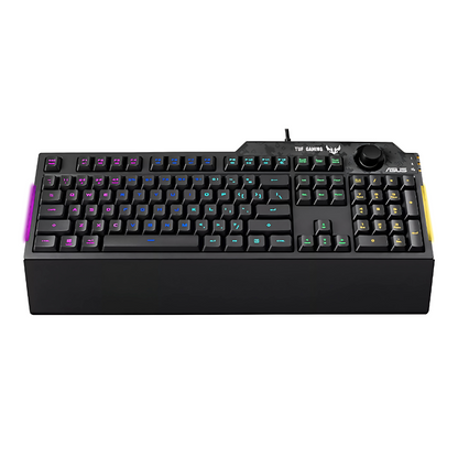 Teclado Gaming Asus Tuf K1 Usb 1000hz 5 Zonas Rgb