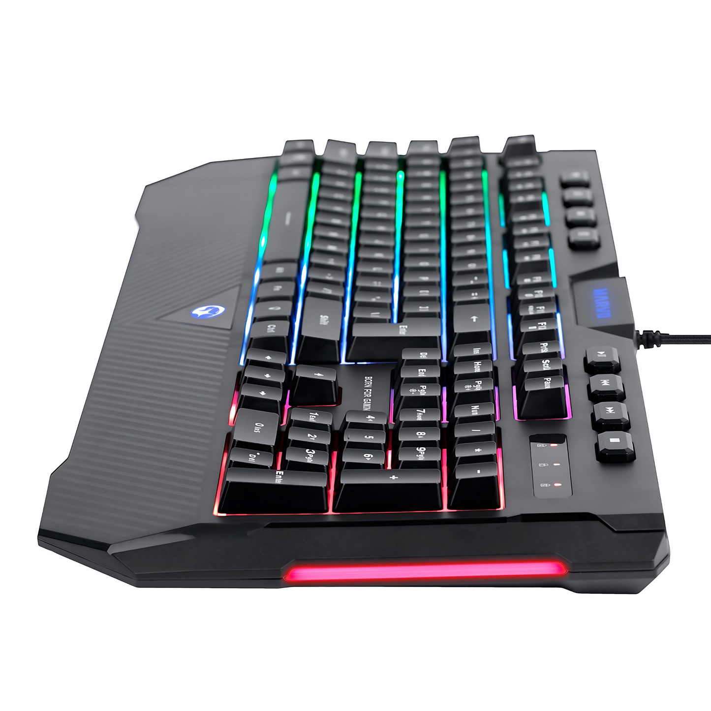 Teclado Gaming Marvo K656 Membrana Con Iluminación