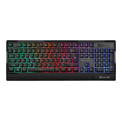 Teclado Gaming Usb Marvo K606 Retroiluminado Reposamanos