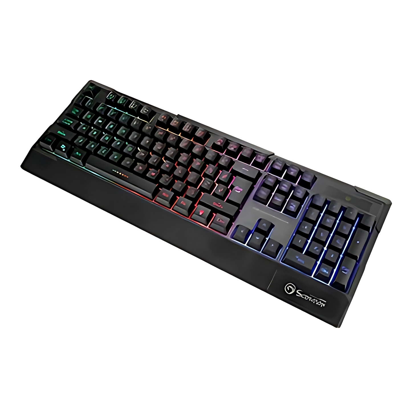 Teclado Gaming Usb Marvo K606 Retroiluminado Reposamanos